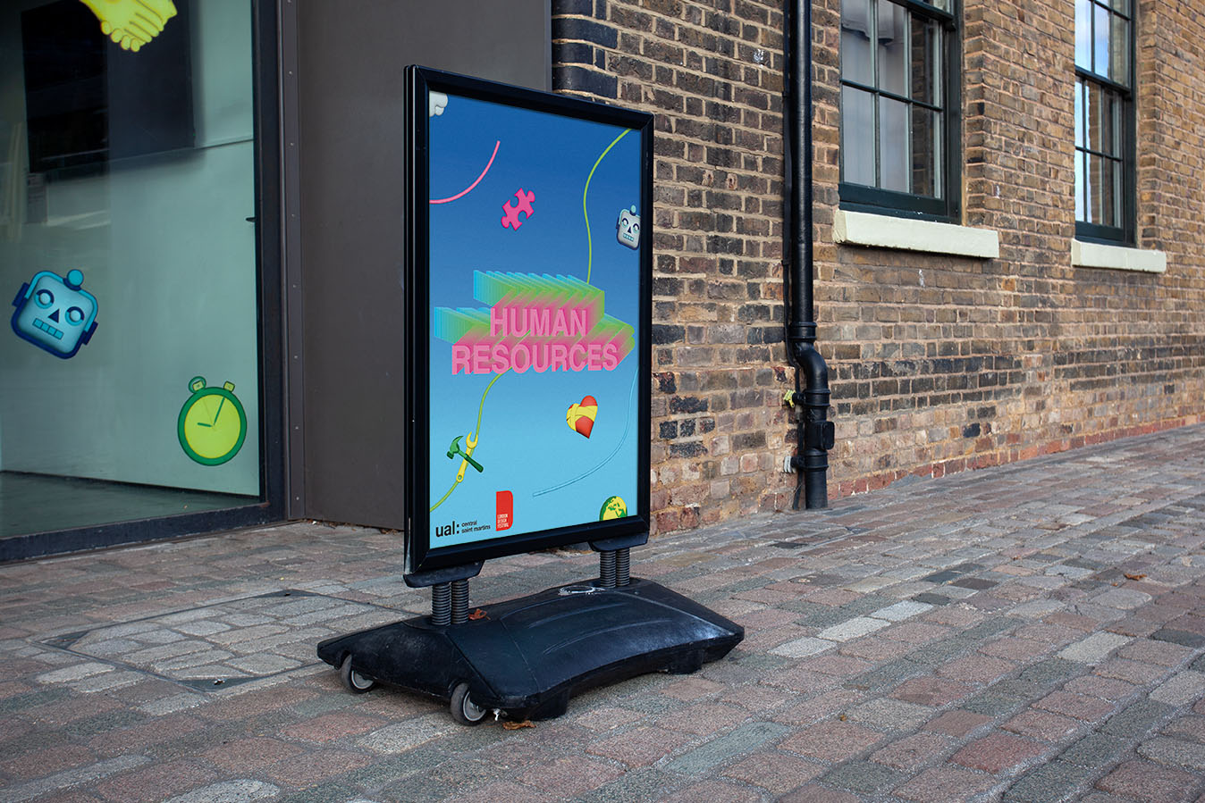Human Resources Poster in Granary Square